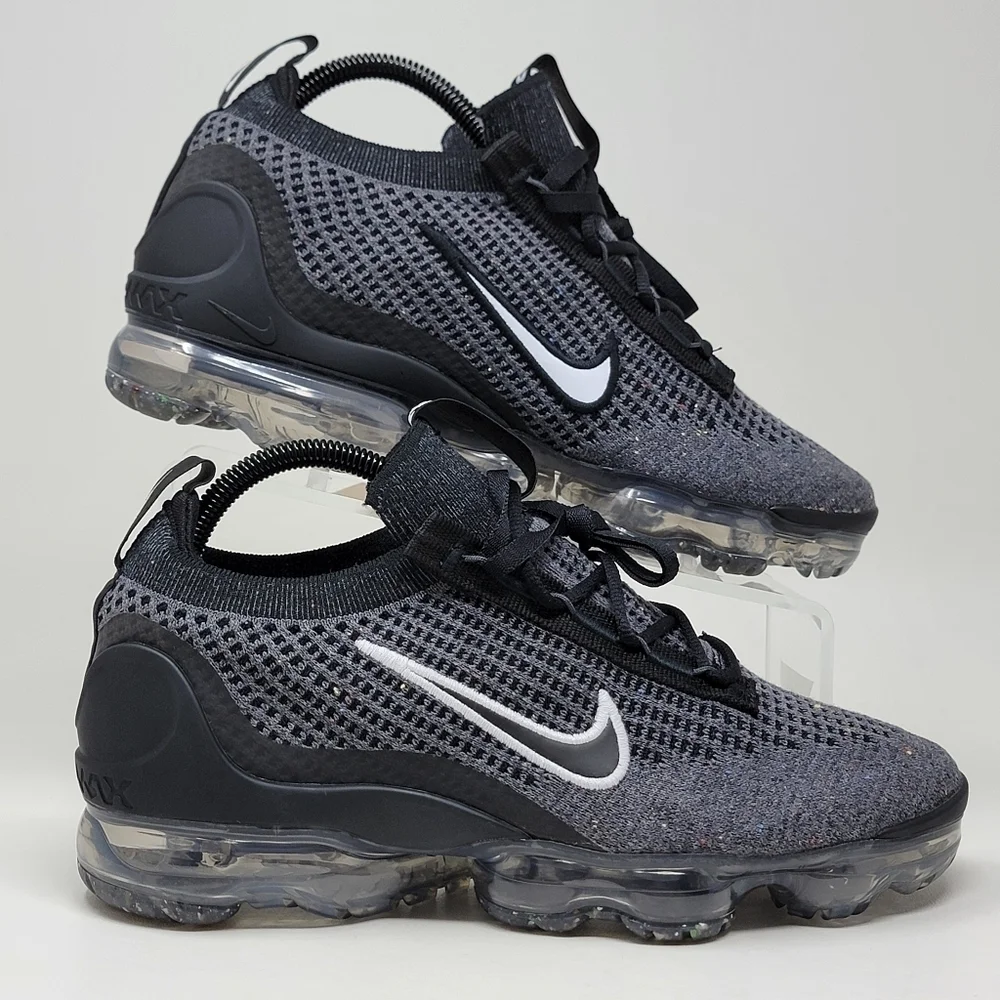Nike Air Vapormax 2021 FK Flyknit Oreo Youth Size 5.5Y Womens 7 DB1550-006 New